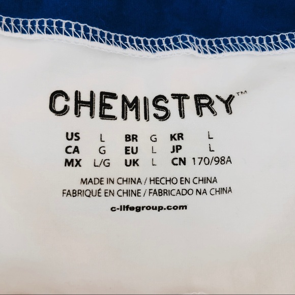 Chemistry Nasa Multicolor Sleeveless Size L Blouse Top - Picture 6 of 6